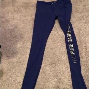 Pure barre leggings - splits 59